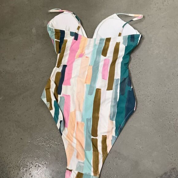 Bikini Lab Paint One Piece Swimsuit - Picture 2 of 3